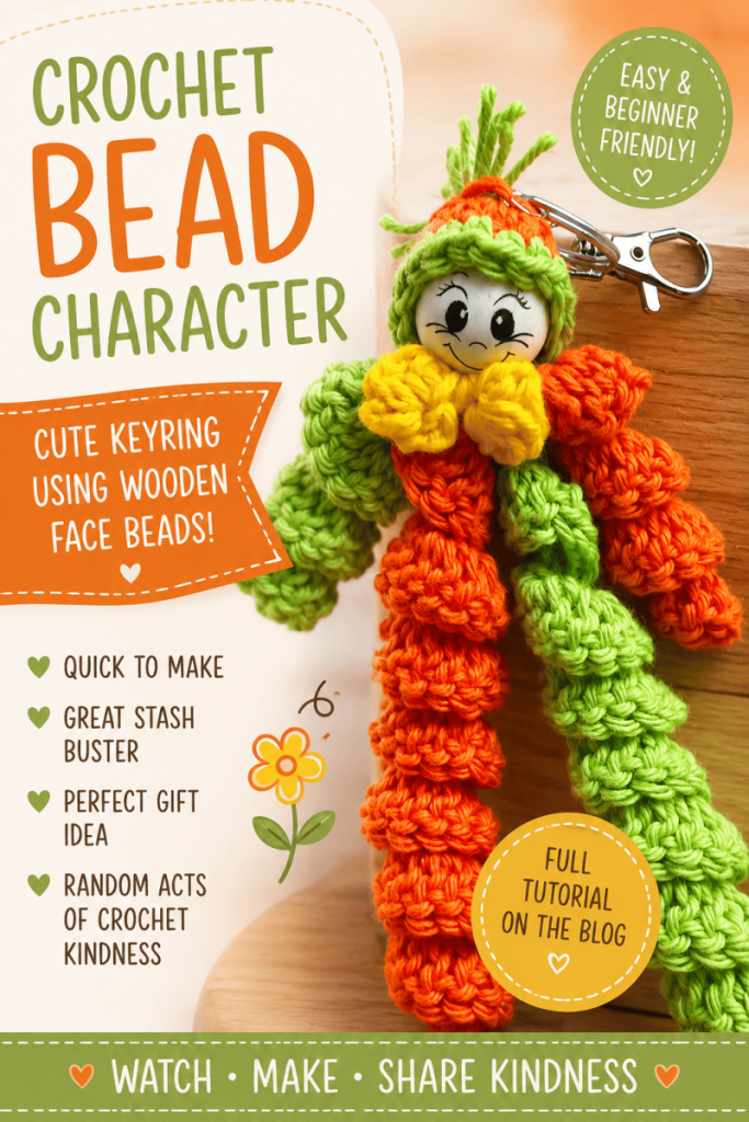 Easy Crochet Beaded Character